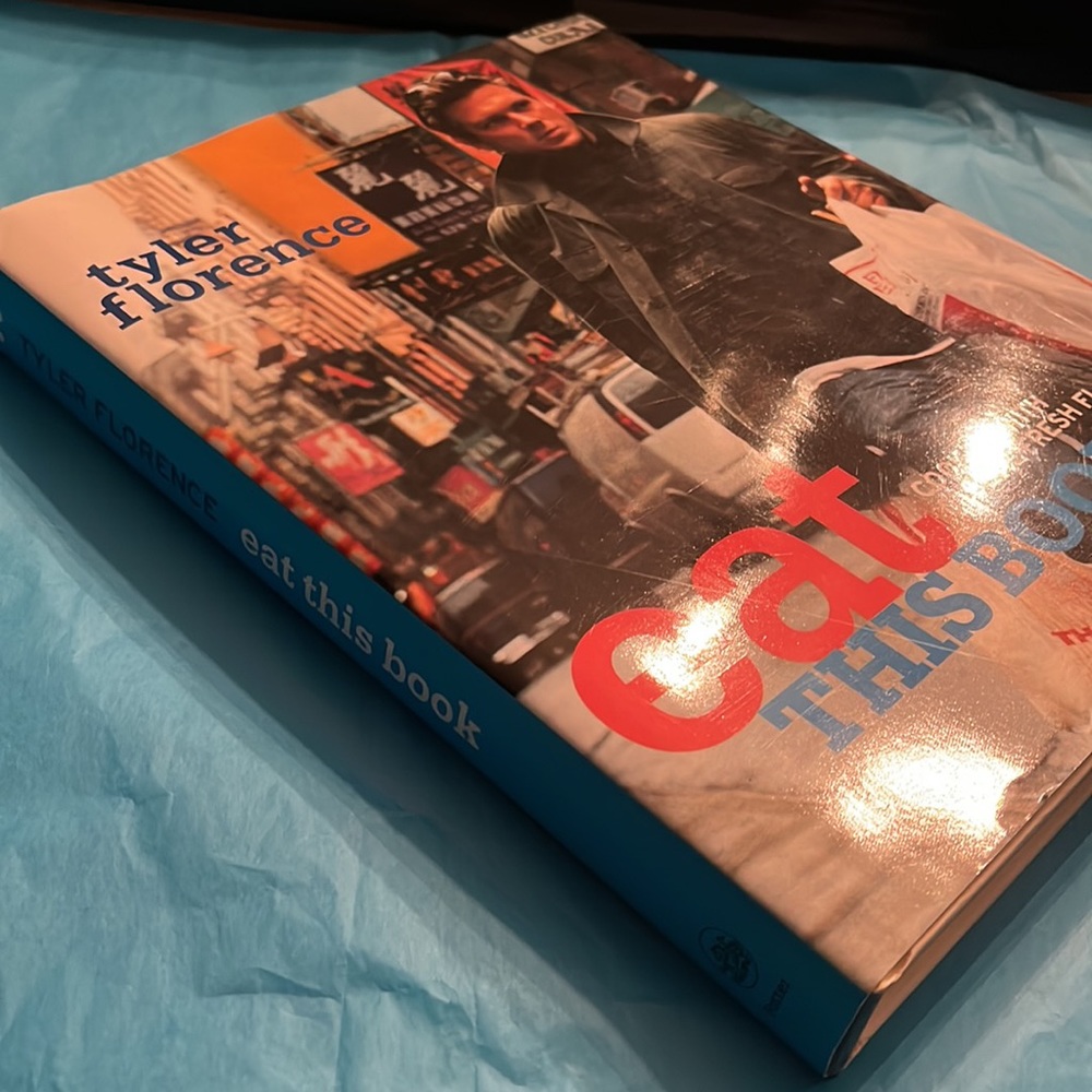 Eat This Book by Tyler Florence cookbook. Hard cover. Great condition.